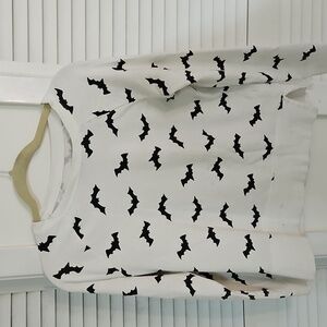 Grayson Threads Ivory Top with Charcoal Design